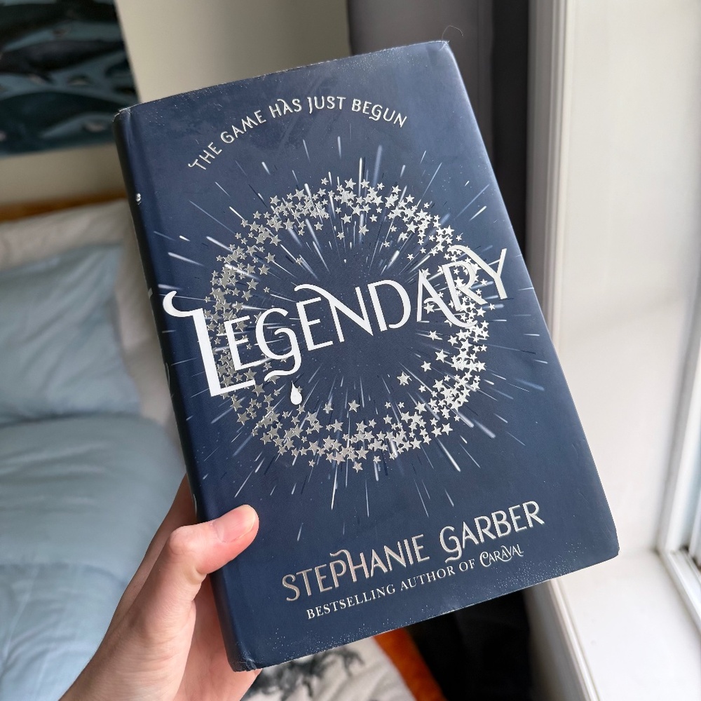 UK 1st Edition Legendary (Caraval #2) by Stephanie Garber hidden cover hardcover